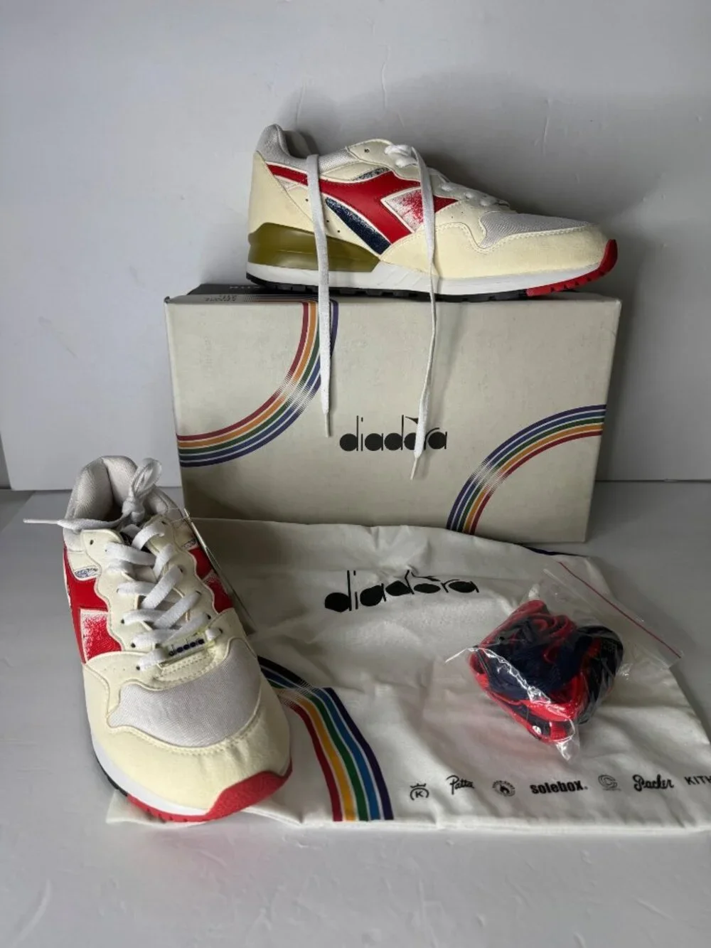 Diadora Mens Intrepid Concepts Seoul Rio Running Shoe Sneaker US 8.5 EU 42 New